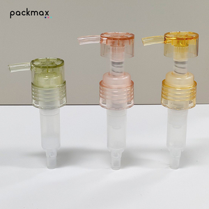 Clear High-Transparency PP Lotion <b>Pump</b> Head 32-Tooth External Design for Body Wash <b>Shampoo</b> Scratch-Resistant Ribbed Closure - Product Image 4