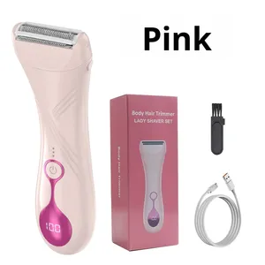 Tondeuse à poils corporels intelligente, électrique, lavable, rasoir électrique sans douleur pour femmes, appareil d'<span class=keywords><strong>épilation</strong></span> intime, tondeuse - Product Image 6