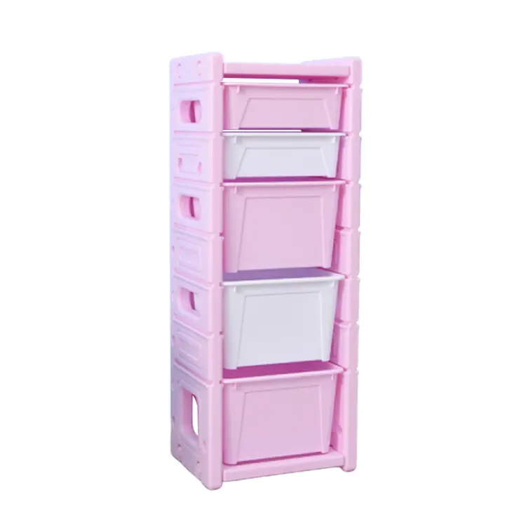 Modern Cheap Plastic Storage Cabinet Bedroom Furniture Child Toy Storage Drawer Cabinet Kids' Cabinets