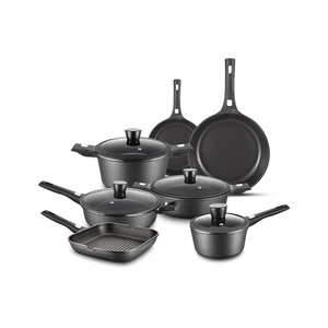 Poêle à griller antiadhésive de forme carrée en aluminium moulé sous pression de haute qualité avec poignée détachable - Product Image 6