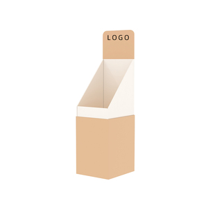 Présentoir en carton ondulé avec impression de logo personnalisé en gros pour magasin de détail/présentoir à pain <span class=keywords><strong>Meta</strong></span> - Product Image 1