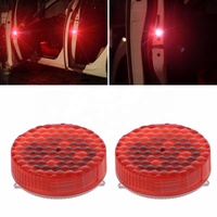 Brillant voyant magnétique sans fil pour ouverture de porte de voiture, 5 led stroboscopiques, clignotant, Anti-collision arrière, indicateur de Signal