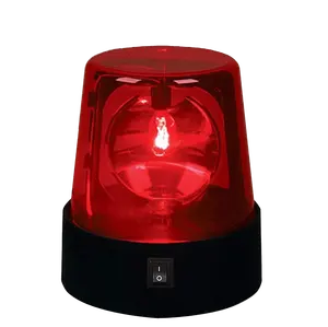 Lampe de fête clignotante rouge rotative de 3 pouces Lumière stroboscopique DJ, feux d'avertissement de sécurité Feux stroboscopiques de sirène de voiture à LED d'urgence