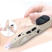 Stylo d'acupuncture portable en plastique, détecteur automatique de points d'acupuncture, masseur de points d'acupuncture pour la santé corporelle à domicile