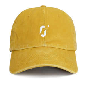 Gorras de Estilo Dad Hat de Color Sólido, con Logotipo Bordado Plano Personalizado, de 6 Paneles, de Algodón Lavado, Formales, Transpirables, Impermeables, Vintage - Product Image 5