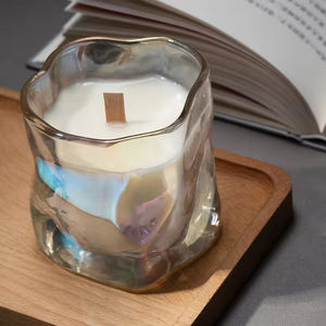 Bougie parfumée en cire de soja personnalisée de luxe, étiquette privée, dans un bocal en verre, pour les fêtes de Pâques et Diwali, cadeau d'aromathérapie - Product Image 6