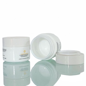 Emballage cosmétique pour soins de la peau, pot en céramique en verre givré vert mat rose, vide, pour crème pour les yeux, le visage et les mains, 30g, 50g, 60g, 100g - Product Image 6