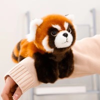 Animaux en peluche petit raton laveur Panda peluche lapin rose battant Bracelet Panda battant anneau cadeau pour enfants jouet pour enfants