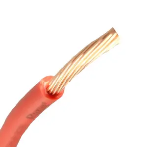 Muestras gratis superventas conductor de cobre puro 2,5 4,0 6,0 cable Lightning Wire casas cable flexible de PVC