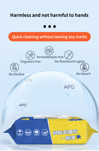 Vente en gros <span class=keywords><strong>de</strong></span> 80 lingettes nettoyantes pour cuisine, sans alcool, extra grandes, extra épaisses, pour éliminer la graisse rapidement - Product Image 2