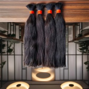 Cabello Humano Virgen Indio de un Solo Donante, Directo del Fabricante y Proveedor, Paquetes de Calidad Premium - Product Image 5
