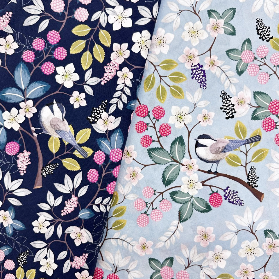 Organic Cotton Reactive Print Fabric Customized Floral Plain Cotton Poplin For Shirts Dresses Wear Material