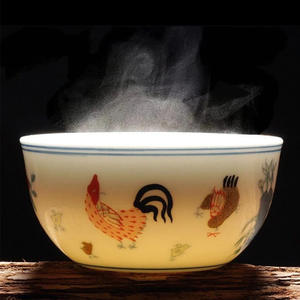 ชุดน้ำชาเซรามิกโบราณแกะสลักลายใหม่ ดามิง เฉิงฮวา ตู้ไช่ <span class=keywords><strong>ถ้วย</strong></span>น้ำชาทำมือแท้ สำหรับชงชา - Product Image 2