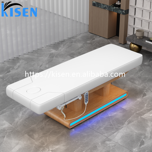 Lettino per Massaggi Facciali Kisen, Tavolo per Salone di Bellezza e Spa, Lettino per Tatuaggi con 4 Motori, Lettino Elettrico per Trattamenti Estetici con Copertura - Product Image 6