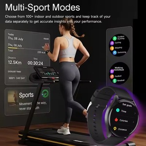 Reloj Inteligente IP68 Resistente al Agua, Pantalla TFT, Magnético, Modo Multideportivo, Frecuencia Cardíaca Real, Detección del Sueño, Asistente de Voz - Product Image 4