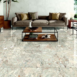 Carreaux de sol et de mur en porcelaine brillante de qualité supérieure 600x1200mm, polis, décoration intérieure moderne, grand format, vitrifiés (S) - Product Image 1