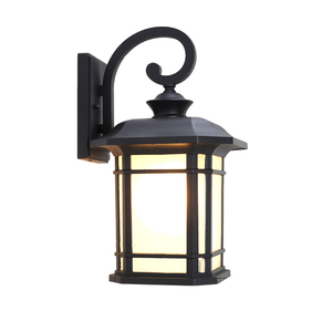 Nórdico minimalista impermeable chino patio Villa puerta balcón al aire libre americano Retro Super brillante Lámpara de pared externa - Product Image 4