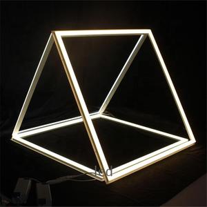 Flexible 3 types de panneau lumineux d'installation 600X600 cadre en aluminium Led lampes plates carrées LED lumineux enenry sauver plafonnier - Product Image 3