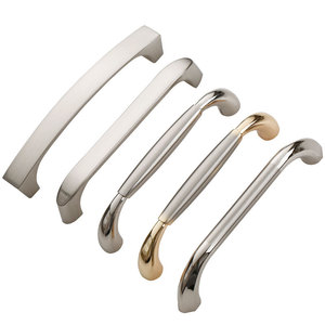 Lcdis Modern Cabinet <b>Handles</b> Zinc Alloy Bar Shape Drawer Furniture Hardware - Product Image 5