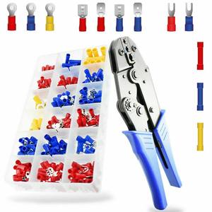 Bornes annulaires en cuivre pur, 300 pièces, ensemble de bornes pressées à froid 30J pour connexion de câblage électrique - Product Image 5