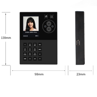 Le produit d'enregistreur de temps de reconnaissance faciale d'OEM ODM soutient le scanner de visage et de paume de clé USB