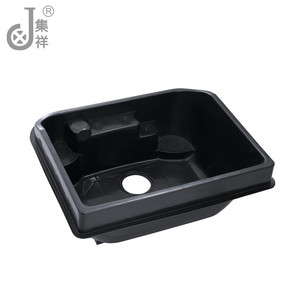 Taşınabilir Modern Salon Spa Şampuan Lavabosu ve Sandalyesi Plastik Leğen Siyah 50 Adet 25-30 Gün Banyo Otel - Product Image 4