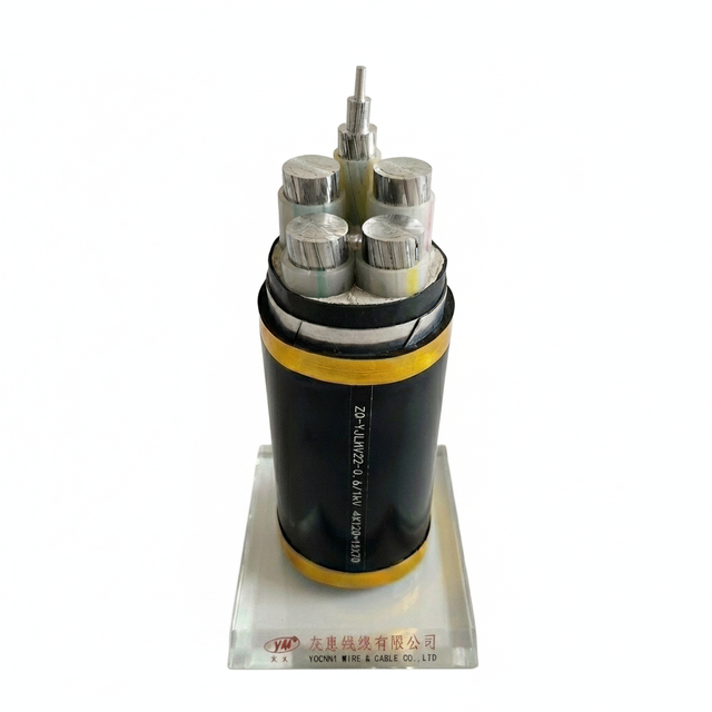 600/1000 V Low Voltage Power Cable XLPE Insulated Copper Aluminum Core IEC 60502 Compliant for Building Wiring and Distribution