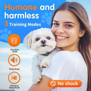 Tize, el más nuevo, Mini LED, pantalla a Color, <span class=keywords><strong>Collar</strong></span> de Control de ladridos, carga magnética, resistente al agua, <span class=keywords><strong>Collar</strong></span> de entrenamiento sin ladridos - Product Image 4