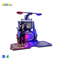 Machine de danse de réalité virtuelle de vente chaude 2 machine de jeu de danse d'arcade pour les joueurs et les systèmes à pièces