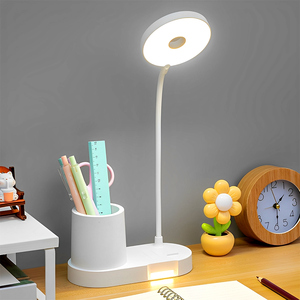 Hiện Đại Đa Chức Năng Cổ Ngỗng Văn Phòng Nghiên Cứu Cạnh Giường Ngủ Có Thể Sạc Lại Cảm Ứng Bàn Đèn Với Chủ Bút Và Ánh Sáng Ban Đêm - Product Image 4