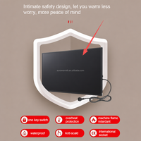 Chauffage infrarouge électrique CE OEM en gros - Cristal de carbone, télécommande, protection contre la surchauffe, chauffage rapide, construction métallique
