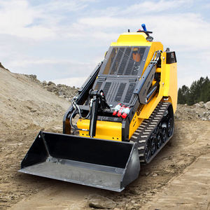 Skid Steer Wheel <span class=keywords><strong>Loader</strong></span> salju Blower tambahan untuk selip Steer pemuat dan penggali pemangkas lindung nilai - Product Image 2