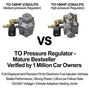 Kit de conversion au gaz <span class=keywords><strong>CNG</strong></span> pour voitures TO-180HP, régulateur de haute pression, réducteur de gaz à <span class=keywords><strong>CNG</strong></span> - Product Image 6