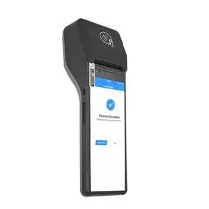 소매 솔루션 NFC 안드로이드 10.0 휴대용 POS 터미널 4 그램 EFT QR 지불