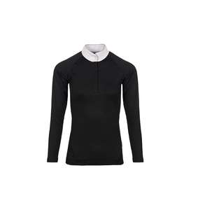 Chemise équitation à manches longues, couche arrière en dentelle, extensible à 4 voies, vêtement d'équitation, de sport - Product Image 1