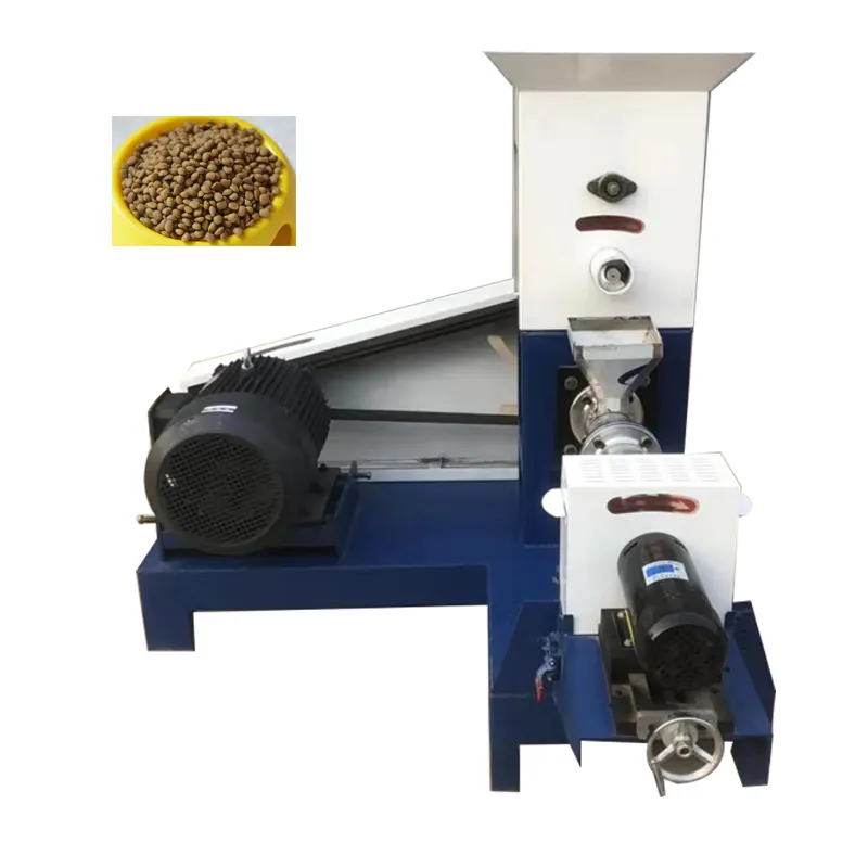 dog food pellet extruder machine animal cat fish feed making machine