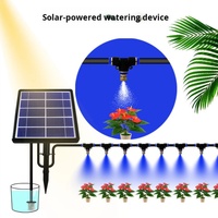 Système d'arrosage automatique solaire ZHITIAN SD B15 en PVC avec minuterie intelligente, capteur d'humidité et prévisions météorologiques pour l'irrigation