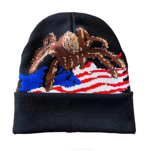 Gorro de Invierno Personalizado al por Mayor con Logotipo, Gorro Deportivo Acrílico con Estampado Completo <span class=keywords><strong>para</strong></span> <span class=keywords><strong>Hombre</strong></span> y Mujer, Gorro Holgado de Jacquard con Puño - Product Image 3