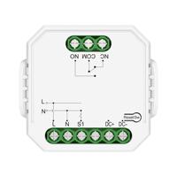Modulo Interruttore a Parete Monofase AC/DC 240V con Contattore Integrato, Controllo Wi-Fi, Grado di Protezione IP21, Compatibile con PC Smart Life e App