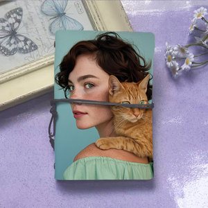 Cuaderno de laboratorio con papel amarillo retro 80 hojas Cierre de cuerda y colgante de metal Ideal para colaboración entre equipos y Sample St - Product Image 2