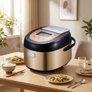Olla Arrocera Digital con Pantalla Digital y Función de Mantener Caliente, Fabricada en China, <span class=keywords><strong>a</strong></span> <span class=keywords><strong>Buen</strong></span> <span class=keywords><strong>Precio</strong></span> - Product Image 1
