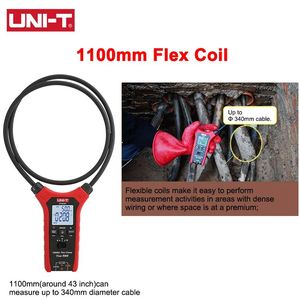 UNI T UT281E+ เครื่องวัดกระแสไฟฟ้าแบบ True RMS ระดับมืออาชีพ รองรับกระแสกระชากสูงสุด 6000A แรงดันไฟฟ้ากระแสสลับ 1000V  ทดสอบความถี่ Hz และความต้านทาน Ohm - Product Image 2