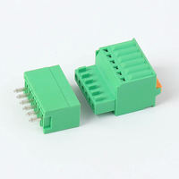 Bloc de bornes à ressort enfichable RS 2EDGKD vert, pas de 5,08 mm, 3,81 mm, connecteur à vis pour circuit imprimé 2-10 broches, PA66, 125 V, 5 A