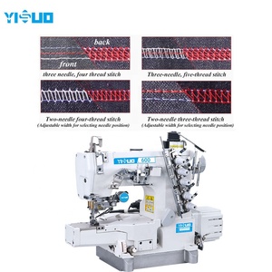 จักรเย็บผ้าอินเตอร์ล็อคแบบเตียงราบด้านซ้าย รุ่น YS-600-D ความเร็วสูง ขับเคลื่อนโดยตรง พร้อมระบบตัดด้ายอัตโนมัติ เหมาะสำหรับผ้าถัก - Product Image 4