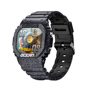 Reloj Inteligente Ruidun OCEAN Personalizado con Llamadas Bluetooth, Monitor de Ritmo Cardíaco, Brújula, Calendario, Resistente al Agua IP68, Cuadrado, <span class=keywords><strong>Control</strong></span> <span class=keywords><strong>Remoto</strong></span> Magnético - Product Image 2