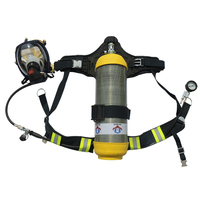 Équipement de lutte contre l'incendie en fibre de carbone YUANJIAN, appareil respiratoire autonome (ARA) pour les incendies de classe A/B, utilisation en cas de produits chimiques dangereux
