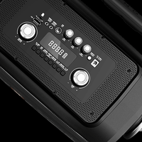 Mini haut-parleur portable avec radio FM, rechargeable par USB, boombox sans fil