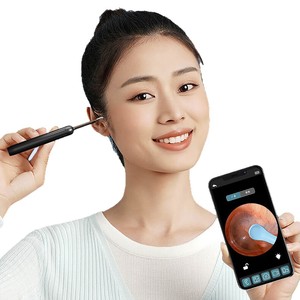 กล้องตรวจหูไร้สายคุณภาพสูง WiFi 1080P <span class=keywords><strong>HD</strong></span> พร้อมเลนส์บางเฉียบ 3.5 มม. แบบชาร์จไฟได้ สำหรับใช้ในบ้าน กำจัดขี้หู - Product Image 6