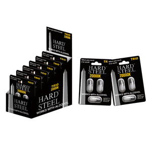 Estampado en caliente Mejora masculina Rhino Sex Pill Packaging Poder sexual Blister Cápsula Embalaje Tarjetas de papel para <span class=keywords><strong>Burro</strong></span> Español Fl - Product Image 2