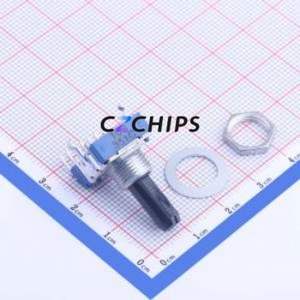 ตัวต้านทานแบบปรับได้/โพเทนชิออมิเตอร์ผ่านรู (THT) RK14K1240D21 10kOhm 20% 50V 50mW - Product Image 1